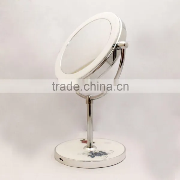 Single Side Touch Sensor Lighted Hollywood Makeup Mirror photo-2
