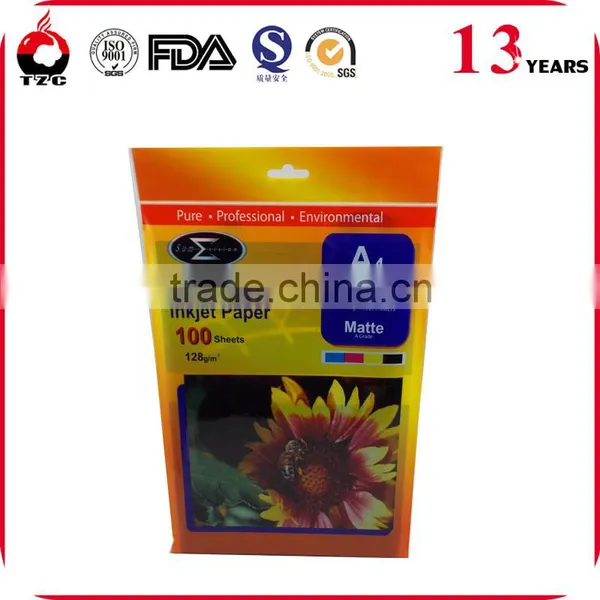 Custom Printed Polypropylene Plastic Opp Header Bag Self Adhesive Bag