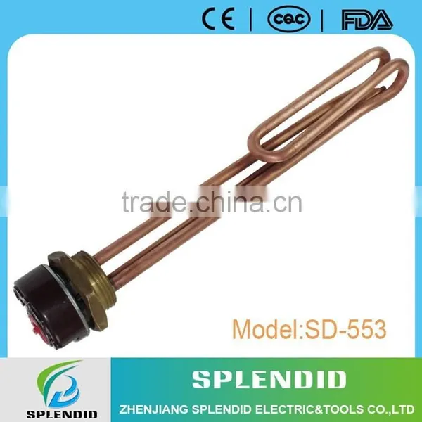 High Quality Heating Boiler Copper Immersion Heater Element Supplier's Choice photo-3