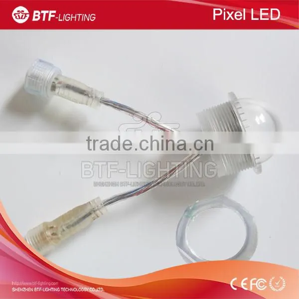 Hot selling waterproof rgb led pixel light with diameter 35mm 9pcs smd5050