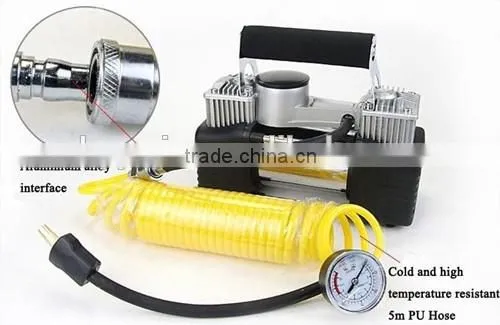 Heavy Duty Double Cylinder Air Pump 150PSi Twin Pump Compressor Tyre Inflator photo-3