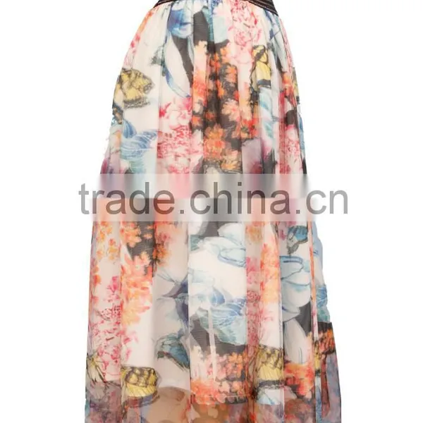 2015 Fashion Girls Floral Skirts Luxury Designer Clothes for 18-30 Days photo-4