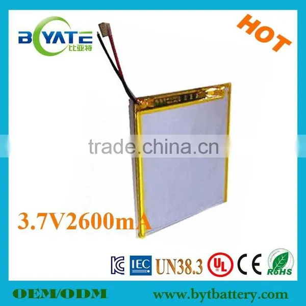 Wholesale Price 303030 3.7V180mAh Desk Lamp Battery With PCB Protection photo-3