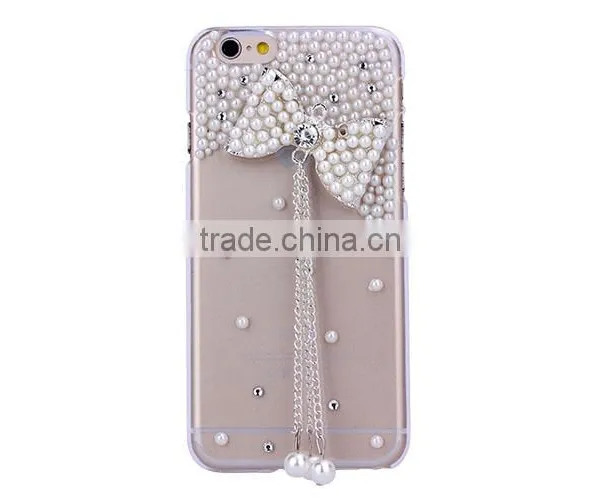 China Manufacturer OEM ODM Phone Case for Iphone 6 Dimond Frameplastic Back Cover Case for photo-5
