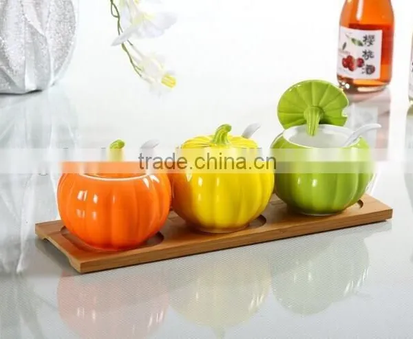 High Quality Airtight Ceramic Spice Jars photo-4
