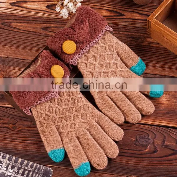 Best Seller Colourful Design Touch Screen Gloves For Christmas photo-2