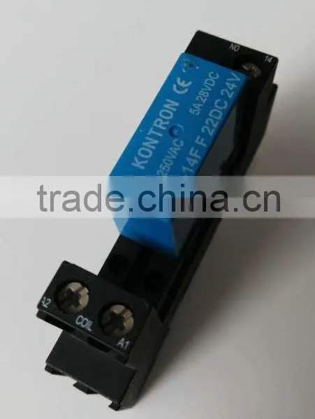 Kontron JQX-14FF 2C 5A DC24V Pcb Relay photo-2