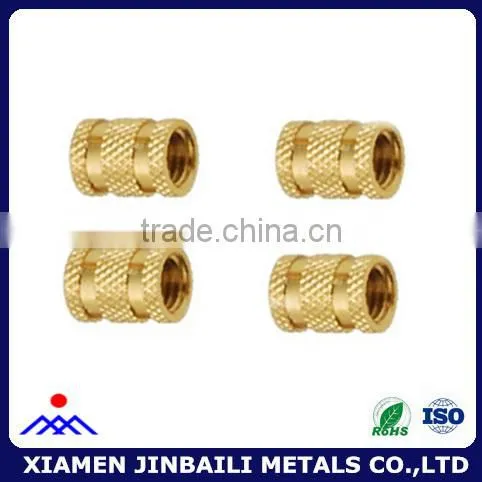 Customized Knurling Copper Insert for Automotive Accessories photo-3