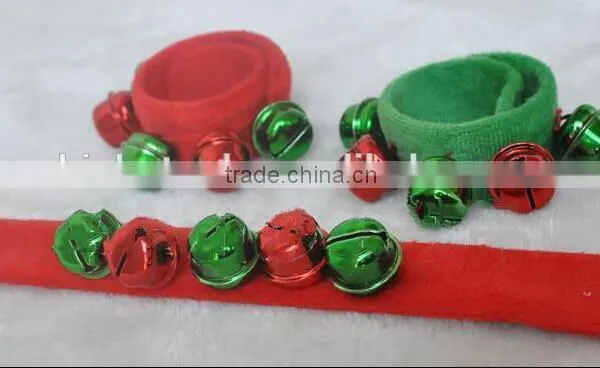 JINGLE BELL BEAD BRACELET Metal Holiday Jewelry Fashion Christmas photo-4