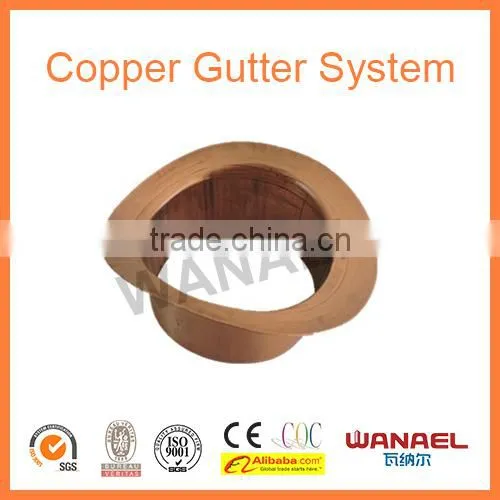 Copper Rain Gutter /Roof Drainage System Manufacturer photo-2