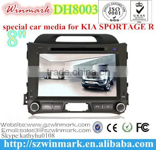 DH8003 Car DVD Player FOR KIA SPORTAGE R 2011 2012 2013 2014 Touch screen CD Video CD Mp3 Mp4 JPEG