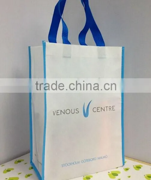 Reuseable TNT Promotional Custom Shopping Bag Printing With Simple Logo Printing photo-2