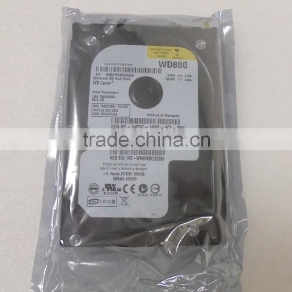 3.5Inch 7.2KRpm 80GB 2MB Cache IDE For Dell 4F797 For WD800BB-75JHC0 Hard Disk Drive photo-5