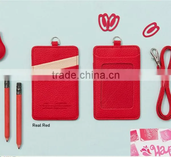 Men Women Genuine Leather ID Credit Card Small Wallet Purse Card Holder