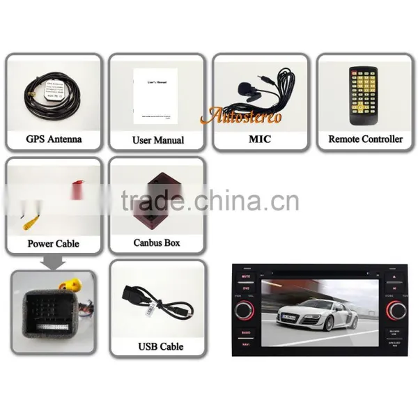 Android 4.4 Car Multimedia Headunit Auto Stereo For Ford NAVI photo-6