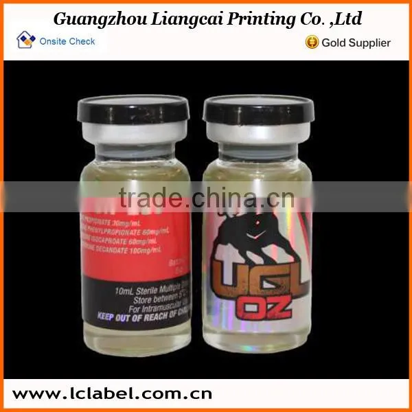 Laser Printed Vinly Drug Label Sticker for 10ml Vial Quality Choice photo-4