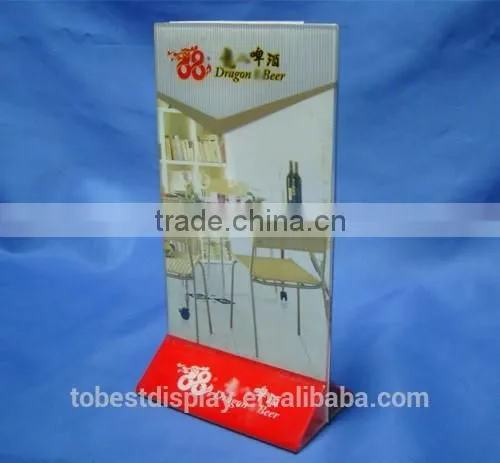 China Professional Factory Custom Acrylic Menu Stand photo-5