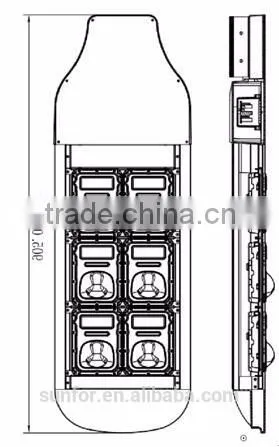 150W Driverless AC LED STREET LIGHT Led Street Lamp Led Engine IP65 5 Years Warranty photo-2