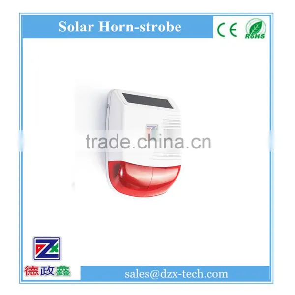 Solar Powered Outdoor Wireless Strobe Siren photo-4