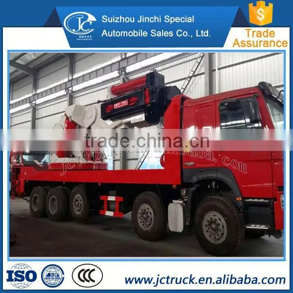 China's Exports of 120T HOWO SINO 8x4 Crane Truck Distributor photo-3