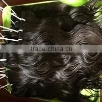 Three Head Machine Made Wefting Hair