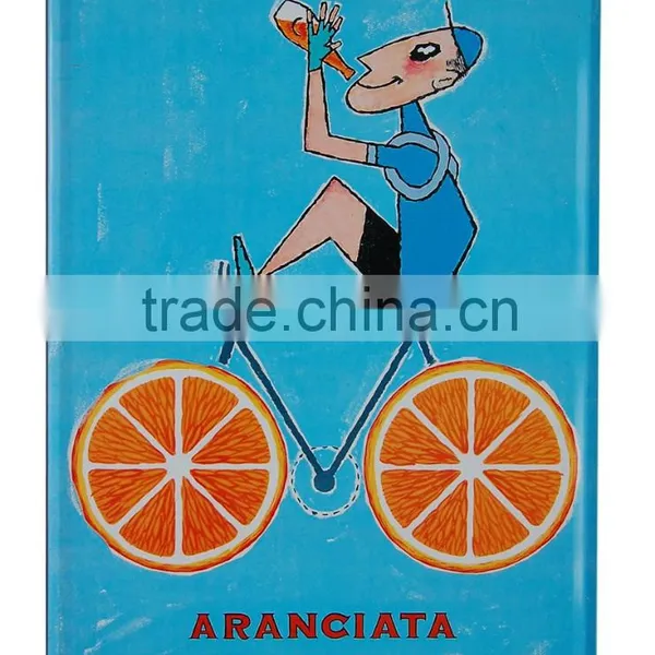 Rectangular Hot Sale Classical Design Tin Signs With Hanging Holes photo-3