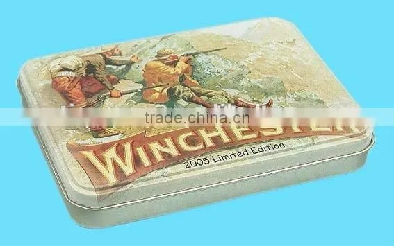 Rectangular Tin Box Gift Tin Metal Can photo-3