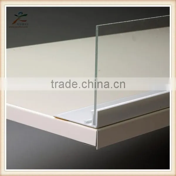 Clear Plastic Supermarket Shelf Dividers Used With Pushers Quality Choice photo-3