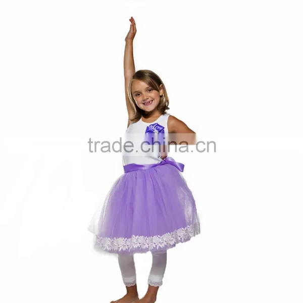 Beautiful Wedding Party Dress Fluffy Children Dress Long Tutu Dress for Baby Girls Girls Puffy Rainbow Tutu Dress Kids photo-2