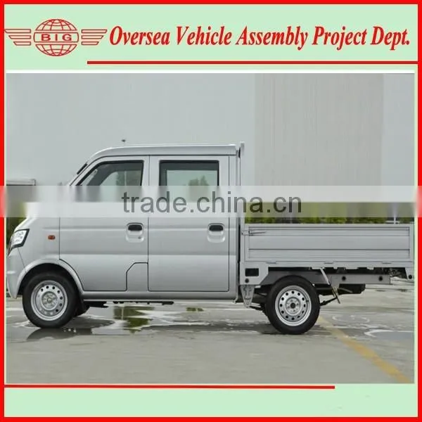 Assemble RWD Petrol Double Cab Mini Truck With SKD/CKD Parts Quality Choice