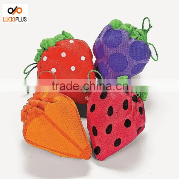 Luckiplus Fruit Shape Shopping Bag Foldable Tote Shopping Bag Spacious and Portable Environmental Shopping Bag photo-3