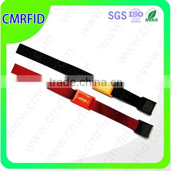 Best Quality Waterproof Epoxy+nylon Rfid Wristband