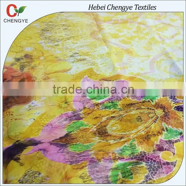 100% Cotton Flower Printed Swiss Voile Fabric
