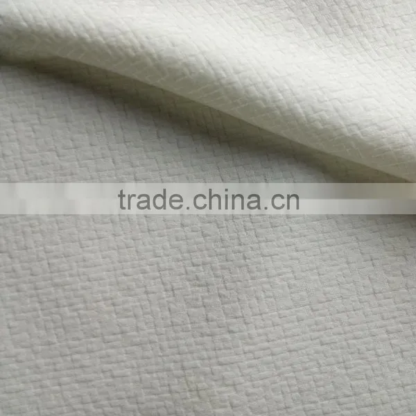 Polyester Plaid Elastic Weft Satin Weave Fabric For Garments photo-6