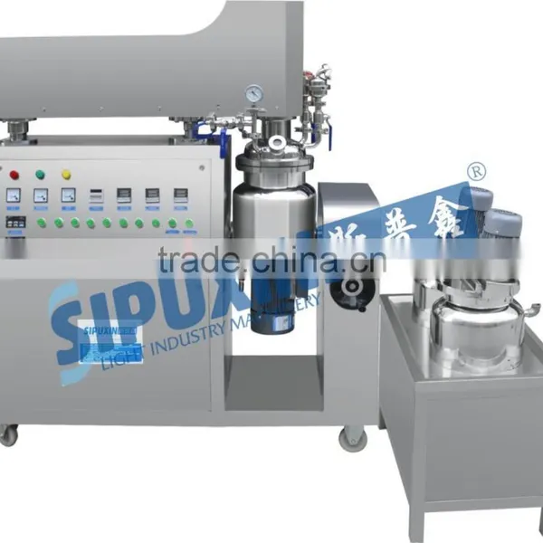 Small Cosmetic Vacuum Forming Mixing Making Machine photo-2