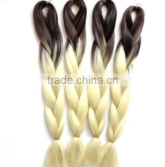 High Temperature Heat Resistant Fiber Two Tone Color Jumbo Yaki Braid