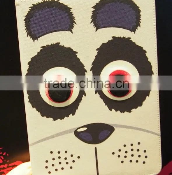 3D Embroidered Leather Case For Ipad, Fashion Design Customer Cases for Ipad photo-2