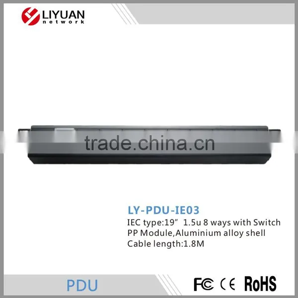 LY-PDU-IE03 New Technology IEC PDU With Switch