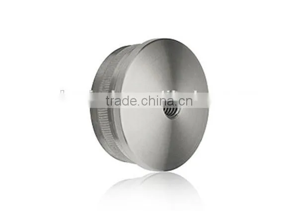 stainless steel railng handrail pipe thread end cap,tubing end caps, end caps