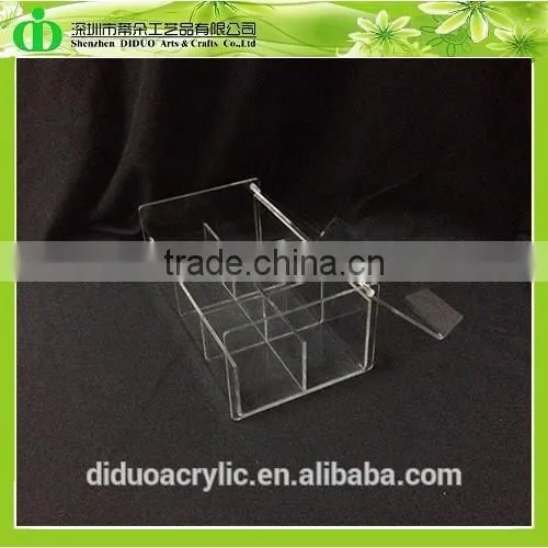 DDX-0236 Trade Assurance Cheap Acrylic Tea Bag Storage Box