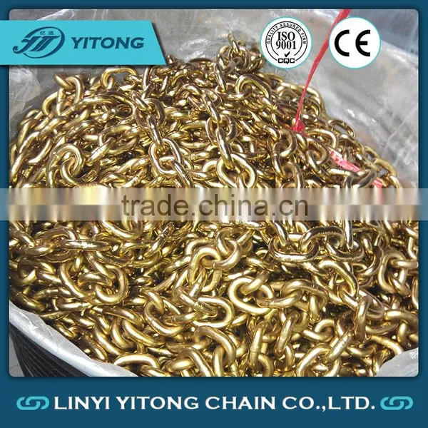 Quick Delivery Top Quality G80 Long Lifting Stainless Steel Link Chain Factory photo-6