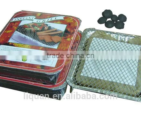 European Standard 2016 Mini Instant Grill Disposable BBQ Grill, Charcoal Grill,Barbecue Grill