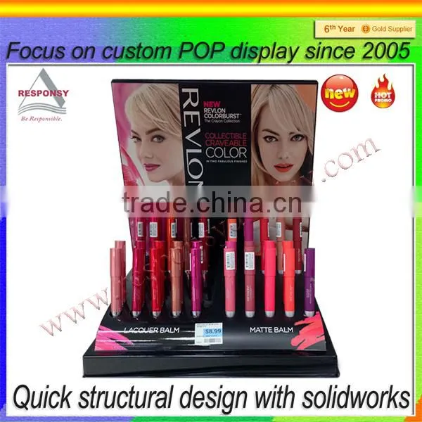 10 Years Custom Display Supplier Counter Lipstick Case With Mirror photo-6
