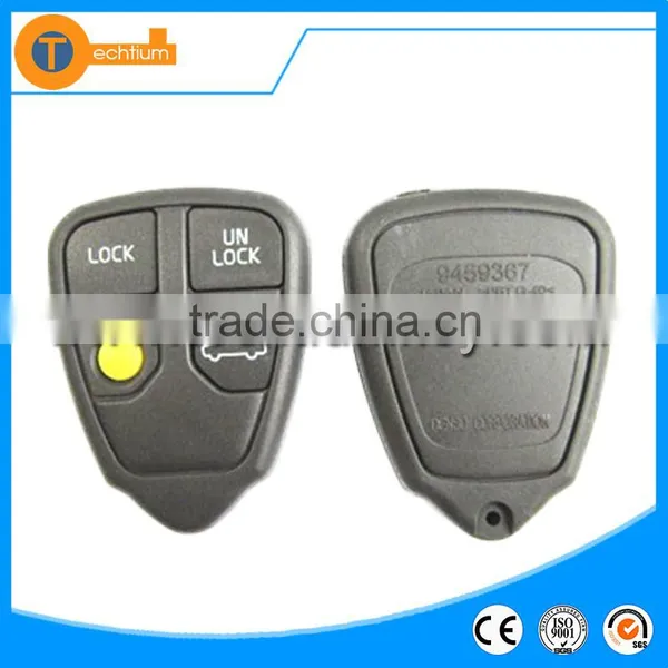 High Quality Remote Key Fob With 4 Button Including One Yellow Button no Logo With Letter on Back for Volvo V70 S40 Xc60 V40 photo-2