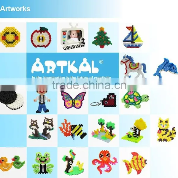 Artkal Perler Beads Fuse Beads M-3MMassorted Wooden Bead Baby Pacifier Holder Chain photo-4