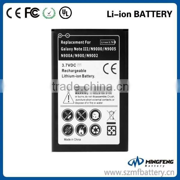 Mobile Phone Batteries for Samsung Note 3 Battery Handy Akku China Wholesales photo-2