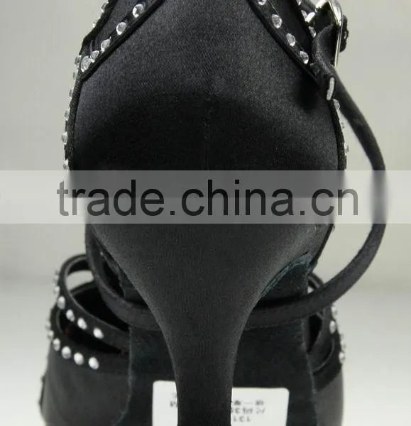 Low MOQ Woman Ballroom Dance Shoes , Ballroom Dance Shoes With High Heel photo-4