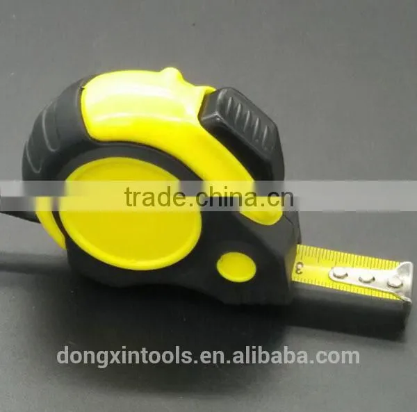 3m 5m 7.5m One Self Lock Rubber Injected Abs Case Steel Measuring Tape photo-2