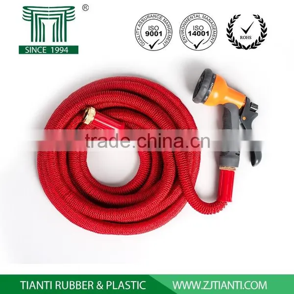 Factory Direct 2016 25FT 50FT 75FT 100FT Magic Hoses Garden Watering Copper Fitting With Valve photo-2
