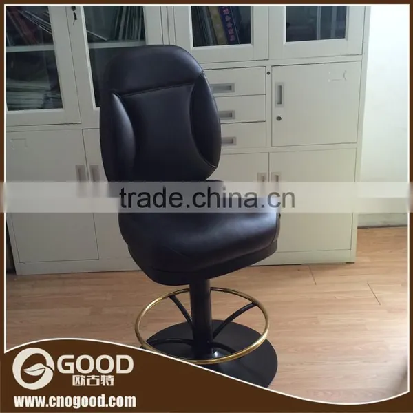Modern Casino Leather Bar Stool photo-6